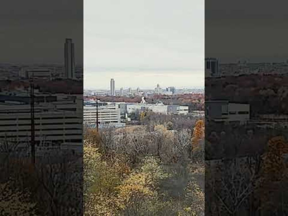 Albany, NY  from Rensselaer, NY  on hill near exit 9 on I-90