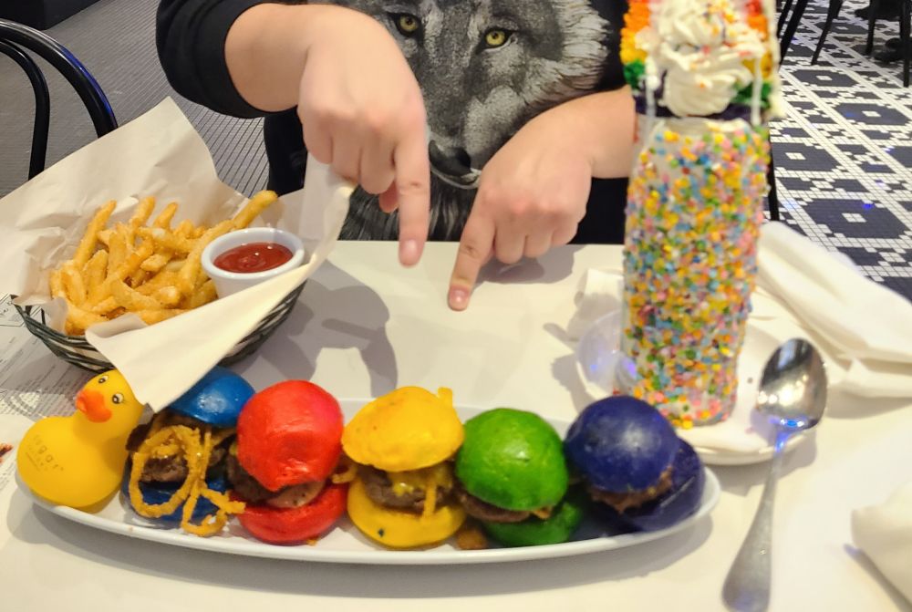 Actual irl Pretty patty burger sliders