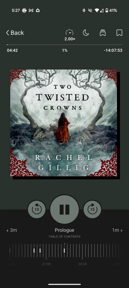 Two twisted crowns audiobook 
