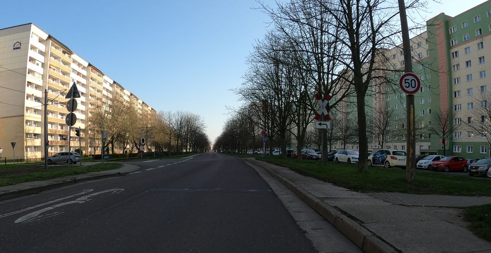 Barleber Straße T50-Schild