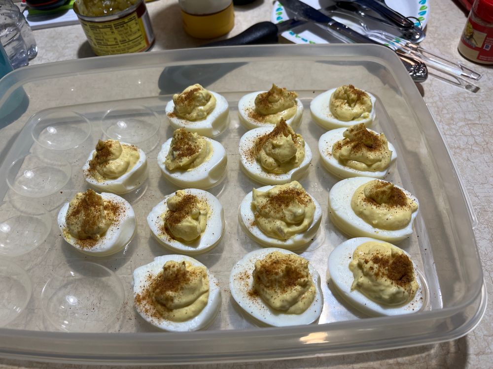 Deviled eggs
