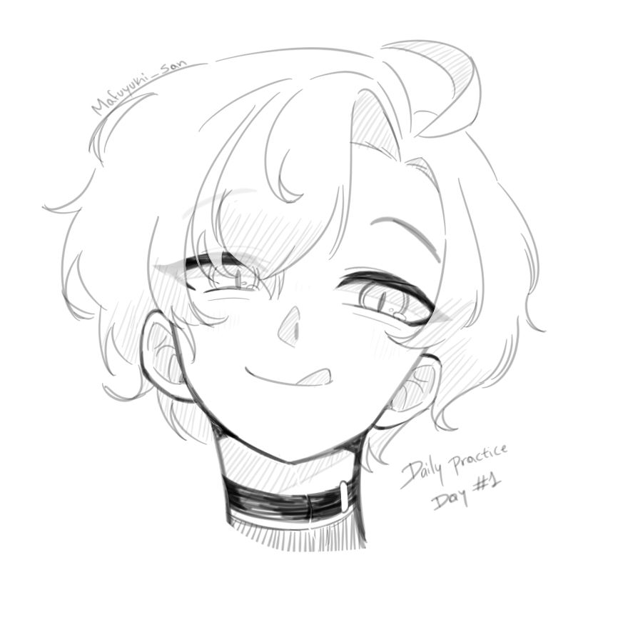 Daily practice, day 1: Flayon being cute