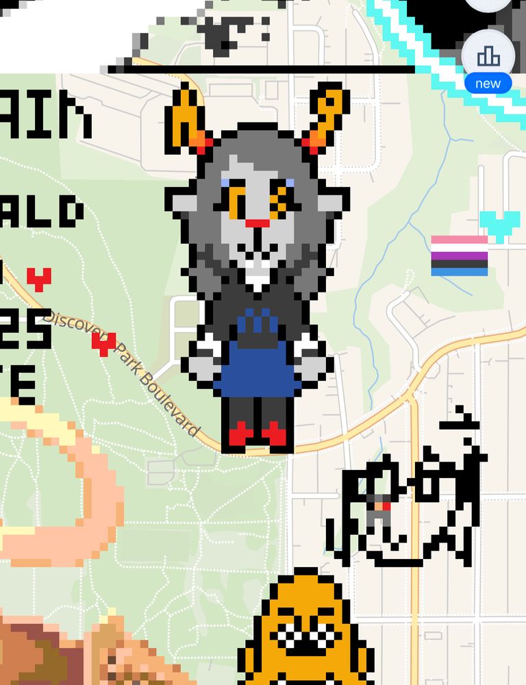 Noelle from Deltarune but Vriska Serket