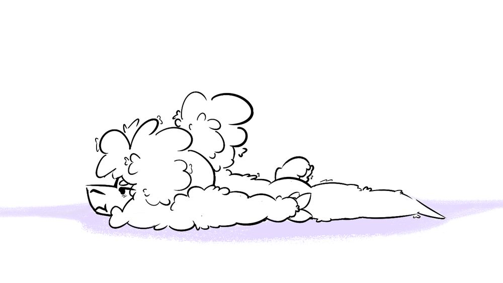 a doodle inspired by a doodle from @kayiiinyay.bsky.social 