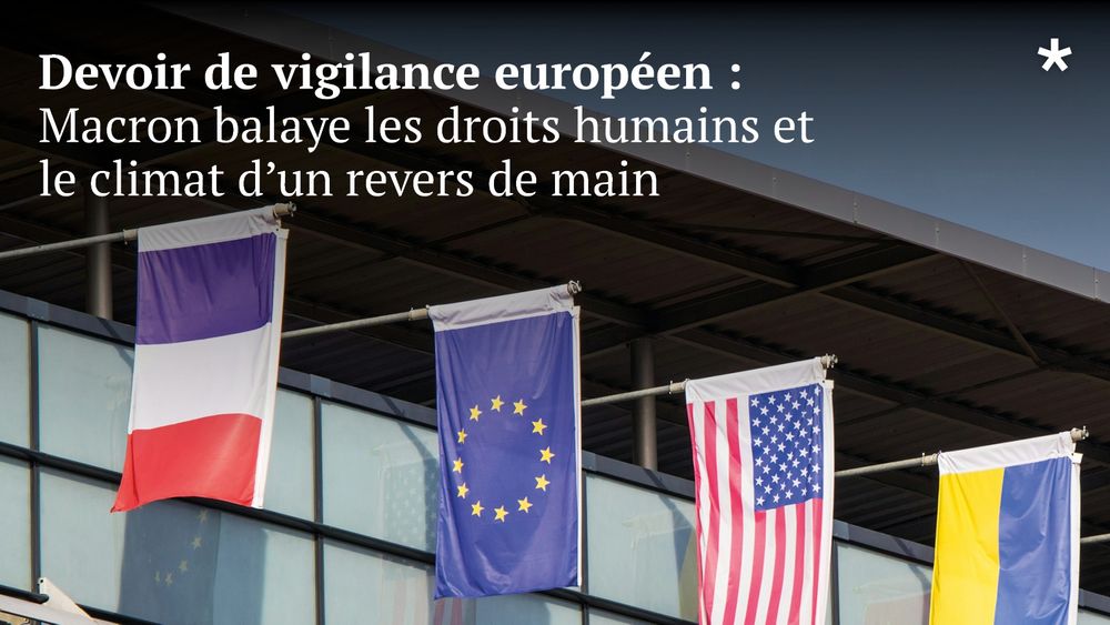 Devoir de vigilance européen