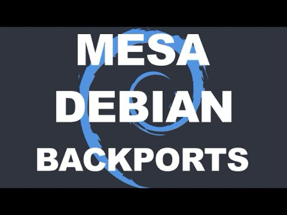 Ya está MESA en Debian Backports | Te explico cómo tenerlo en Debian 12 Bookworm