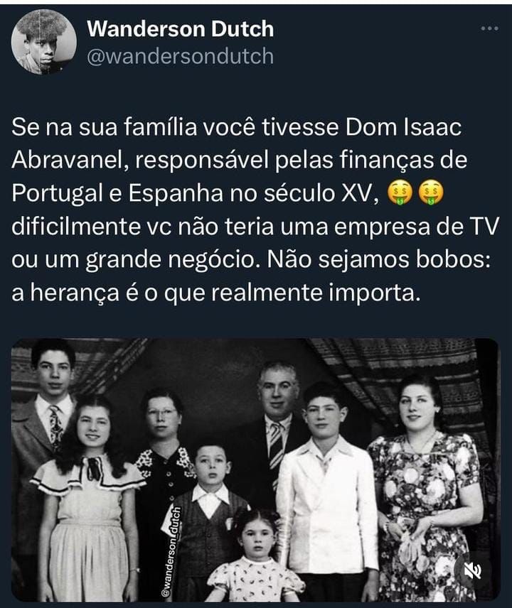 Família Abravanel e os seus privilégios.