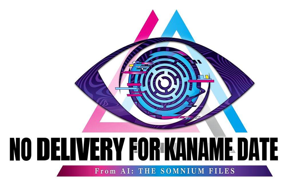 Quick photoshop edit of the logo for No Sleep for Kaname Date except Sleep was changed to Delivery