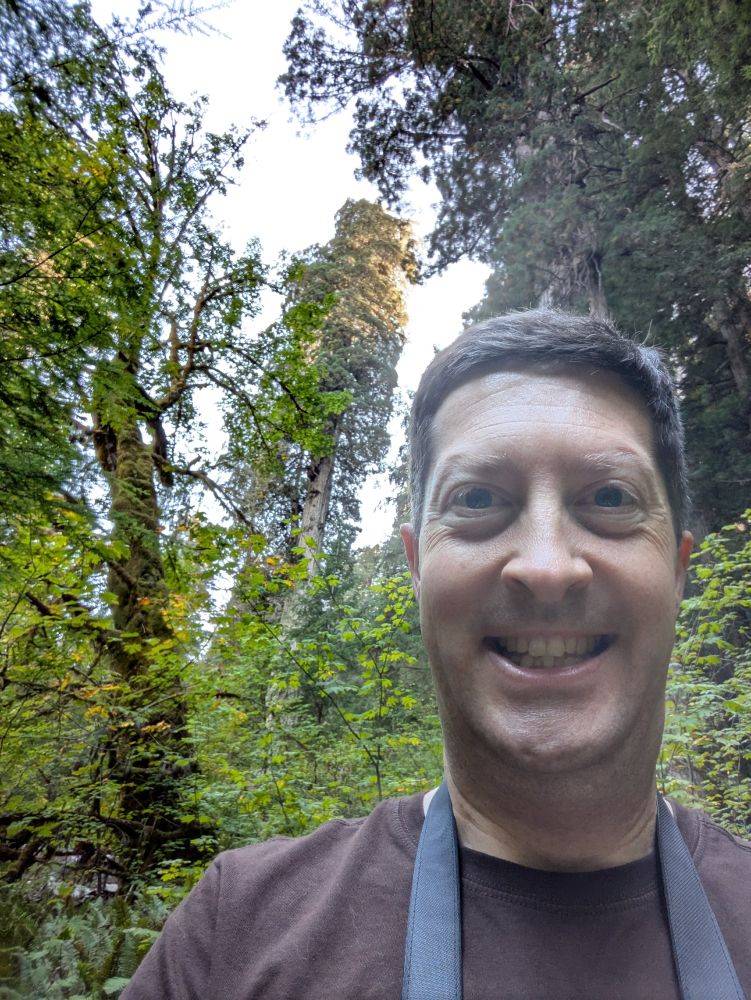 Me, in the Redwoods!
