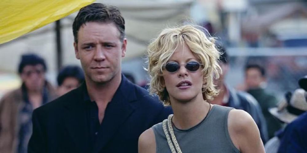 Russell Crowe and Meg Ryan in PROOF OF LIFE (Hackford, 2000)