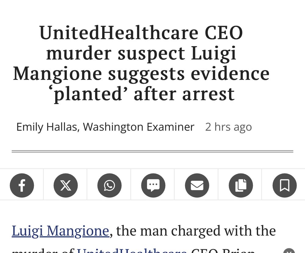 Untied Healthcare CEO murder suspect alleges police “planted” evidence after arrest. 