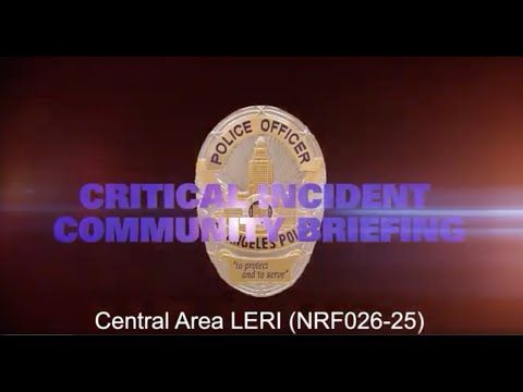 Central Area LERI 6/14/25 (NRF026-25)