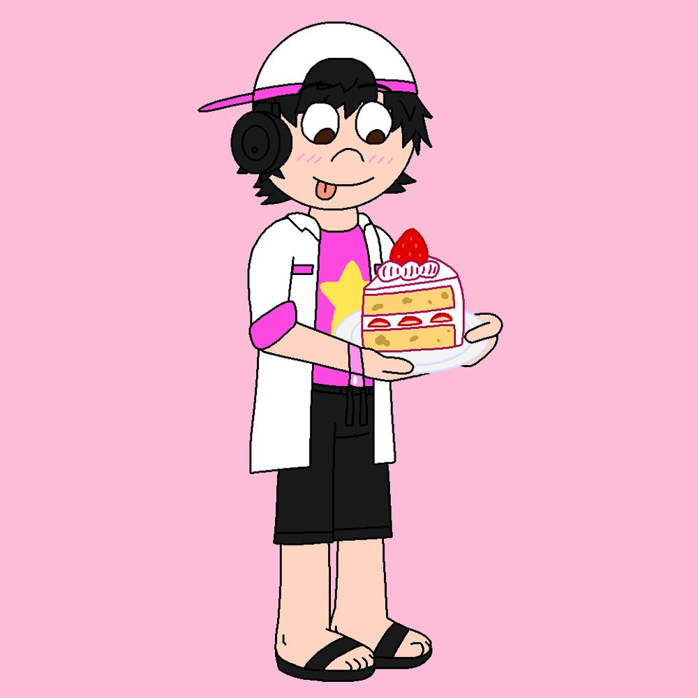 What inspired me to draw myself having strawberry shortcake was the fact my half-birthday is on 28/06!

Date: 30/06/2025