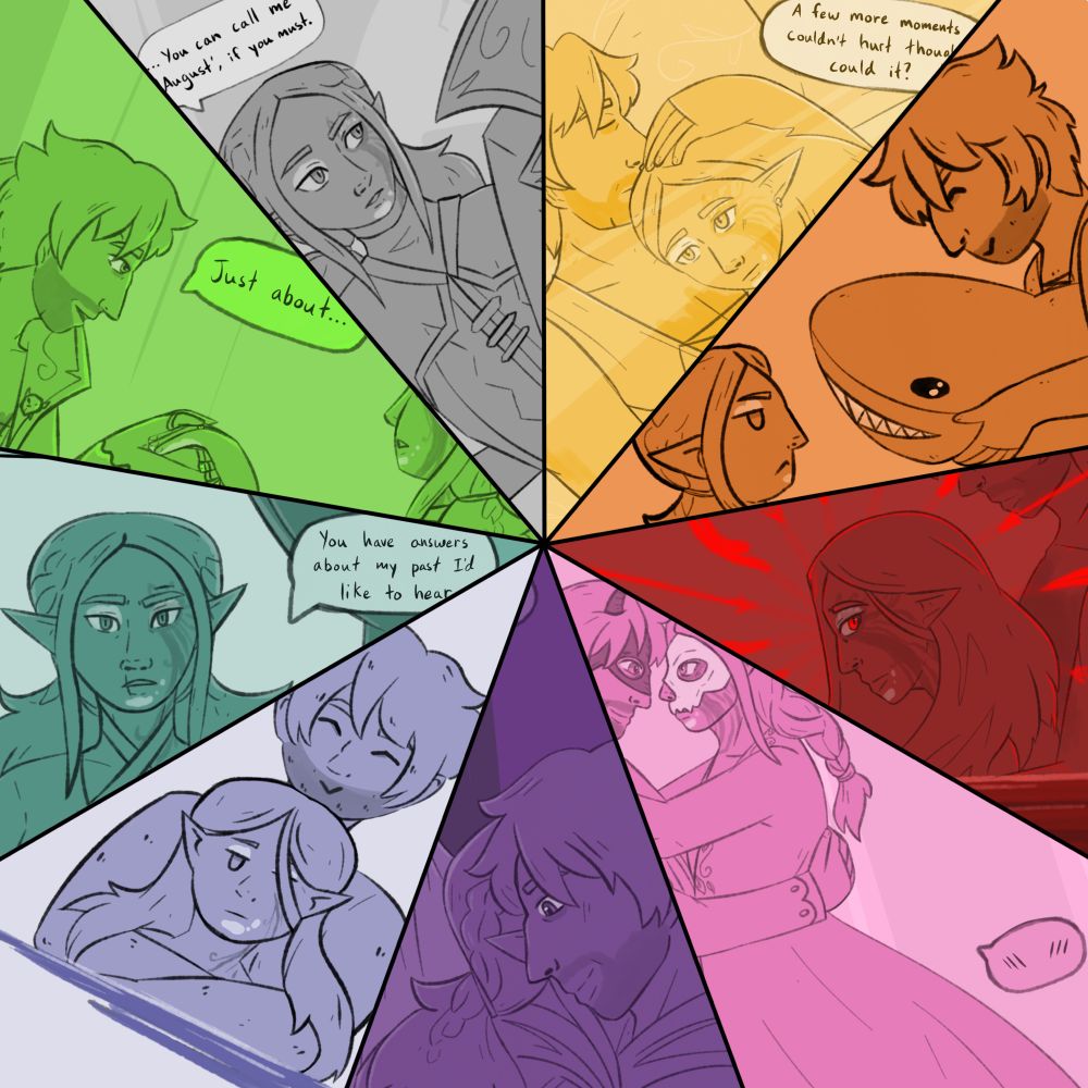 A compilation of my Durgetash week drawings 