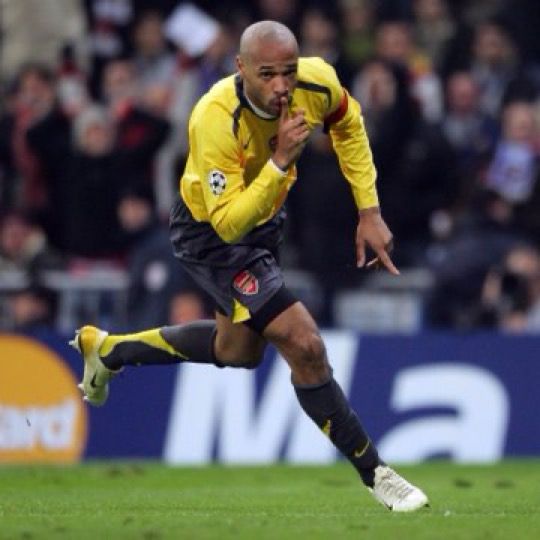 Henry RealMadrid Arsenal ChampionsLeague 