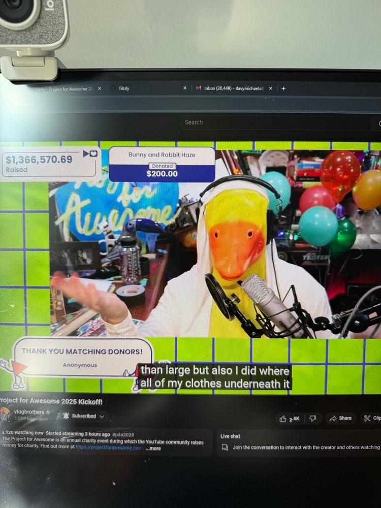 Project for awesome Honk Green