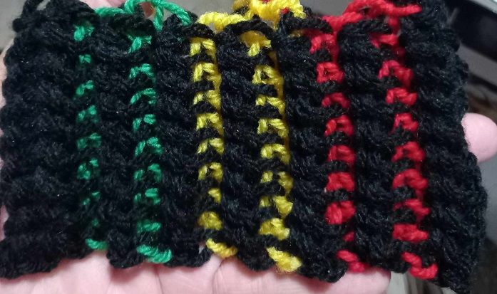 Tunisian Double ended hook.  