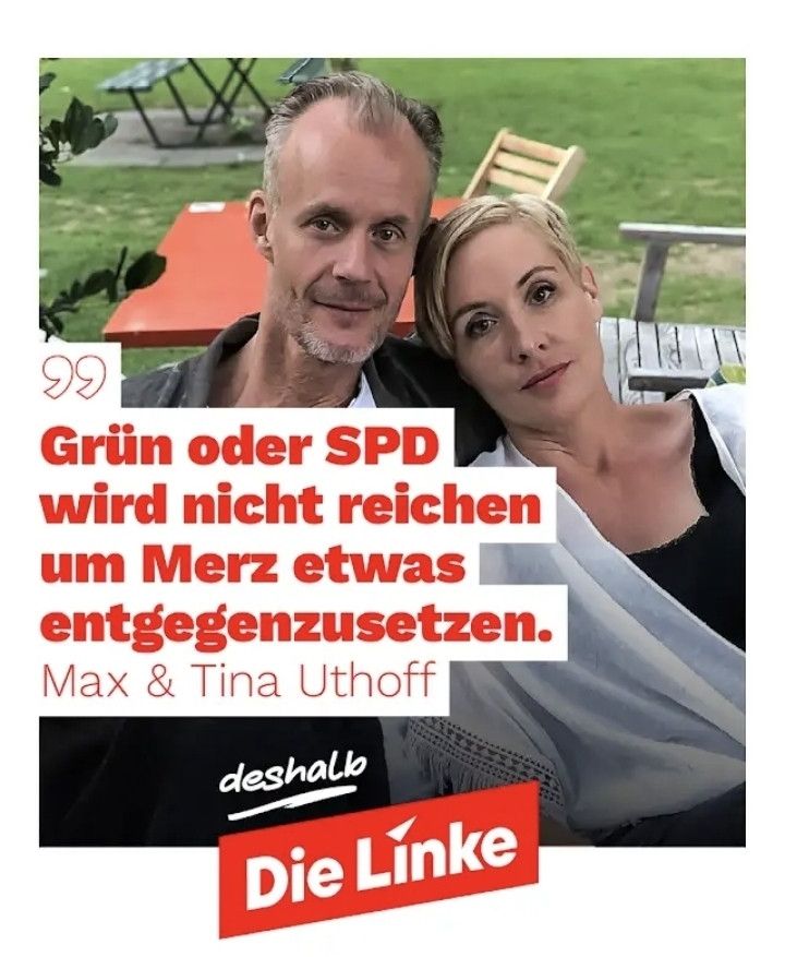 Max utthoff wirkt für die Linke