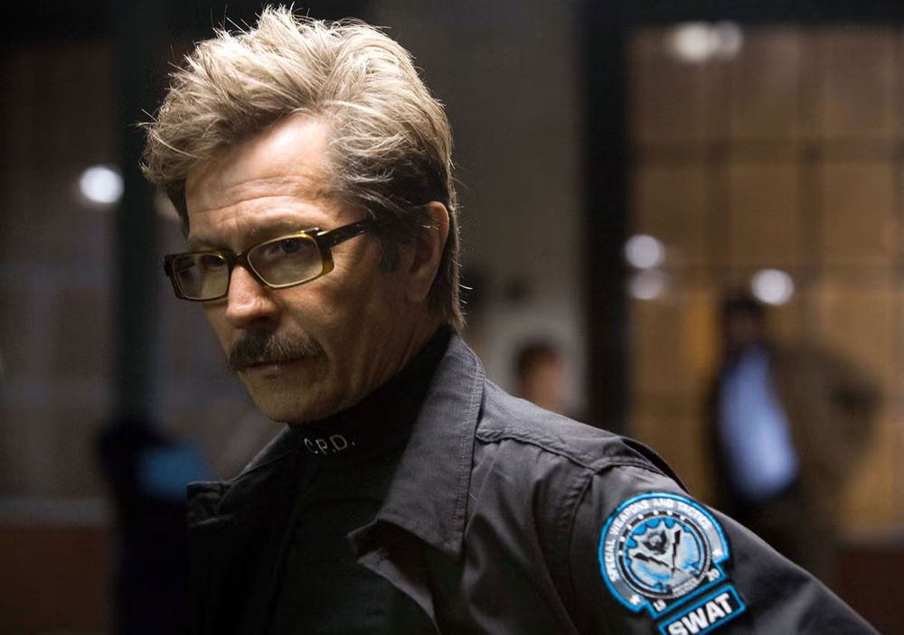 Still photo of Gary Oldman as Detective Gordon in the Dark Knight