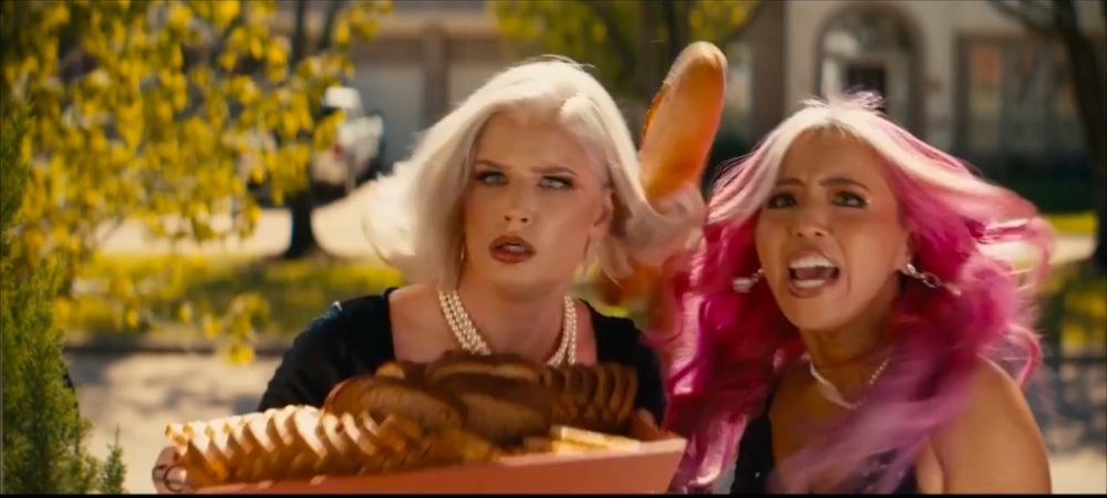 toni and mina withbthe bread