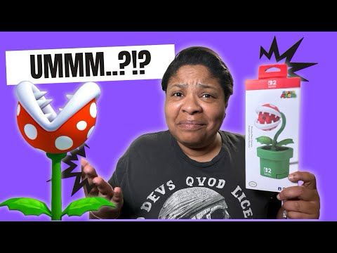 Nintendo Switch 2 Just Got Weird! 🤯 HORI Piranha Plant Camera Hands-On Review