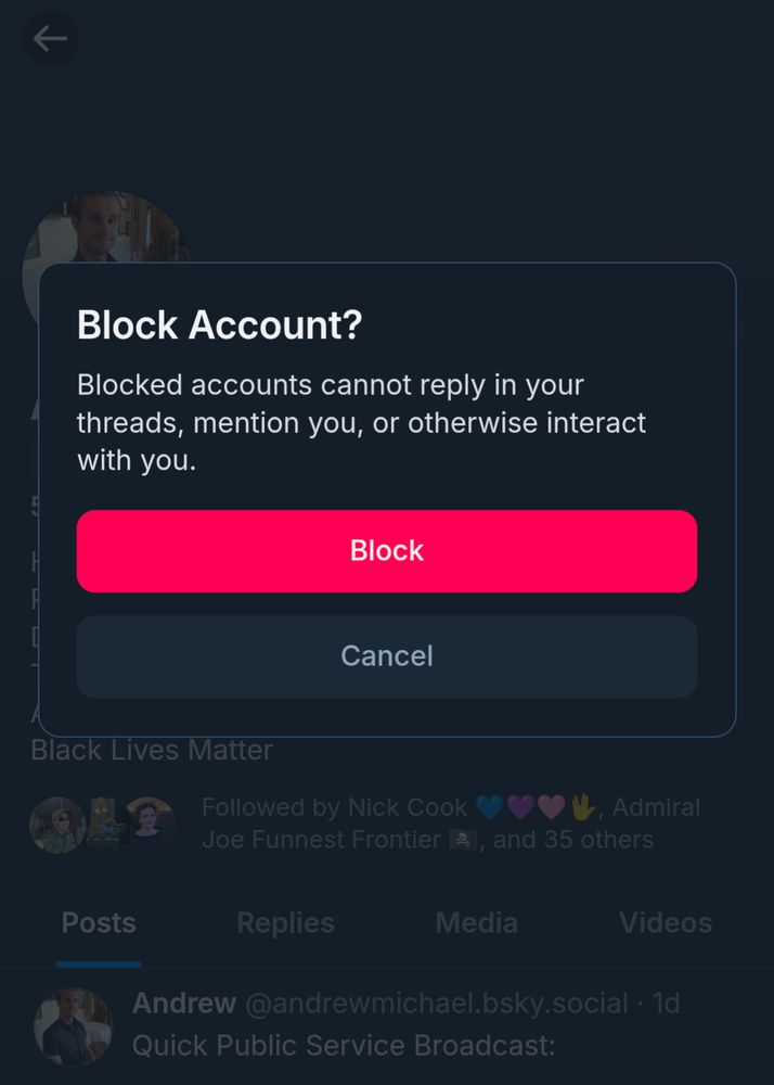 It's just an empty threat.