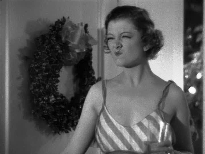 Myrna Loy as Nora Charles makes a face in the Thin Man