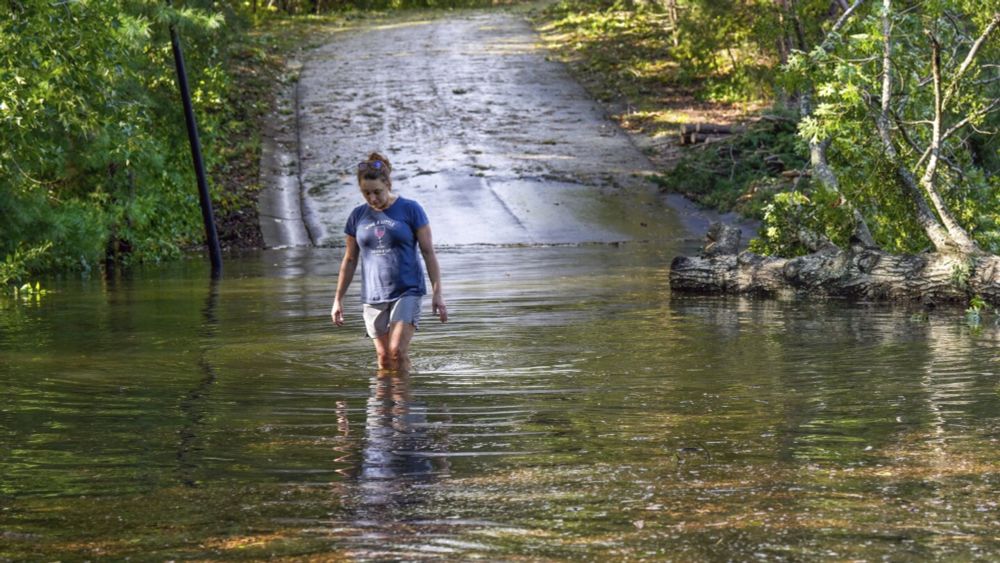 Climate change boosted Helene's deadly rain and wind and scientists say same is likely for Milton