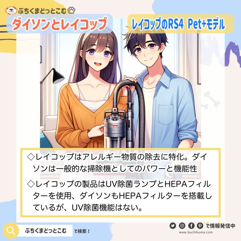 ダイソンとレイコップ、布団掃除にはどちらを選択するべきか