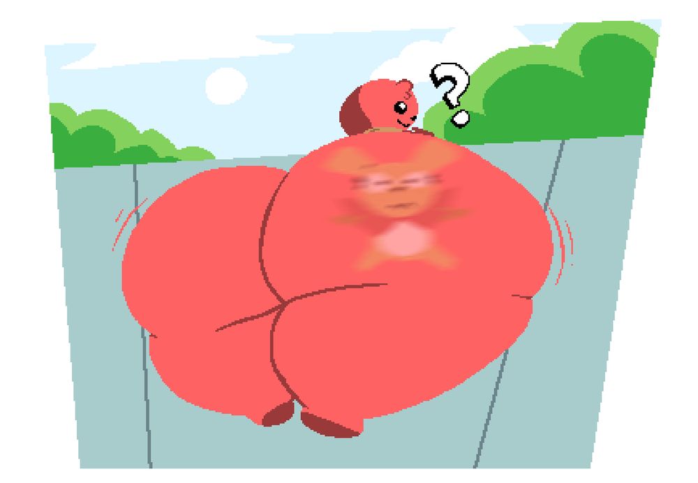 Same, but Butterscotch's appearance has faded against his doughy dog derriere. I like typing words :3