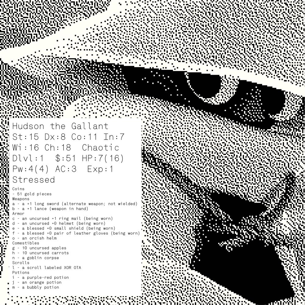 Hudson Neue Mono type specimen 