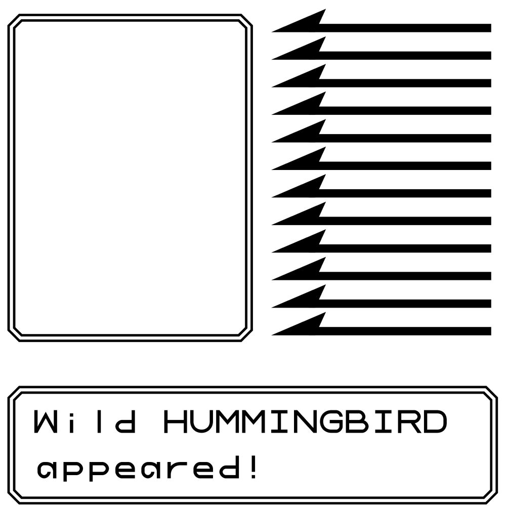 Questions type sample emulating a Pokémon interface