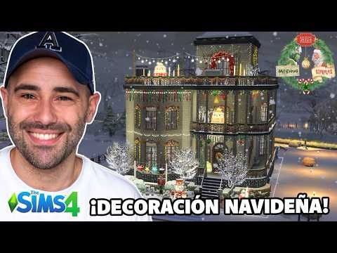 ¡Decoro para NAVIDAD la casa de los Lápida! 🎄 | Navidad Simmer 2024: Grinchmas VS Simmas