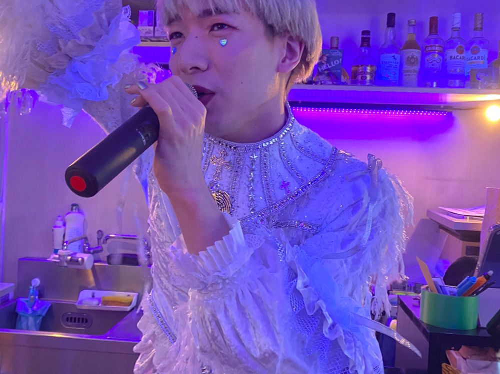 コンビニでゆっきゅんライブ中