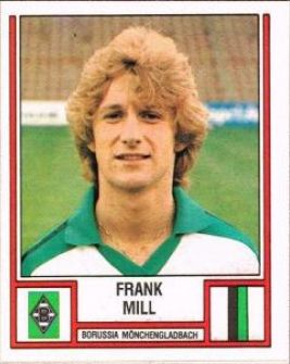 Sticker von Frank Mill 1981/82 bei Gladbach.
