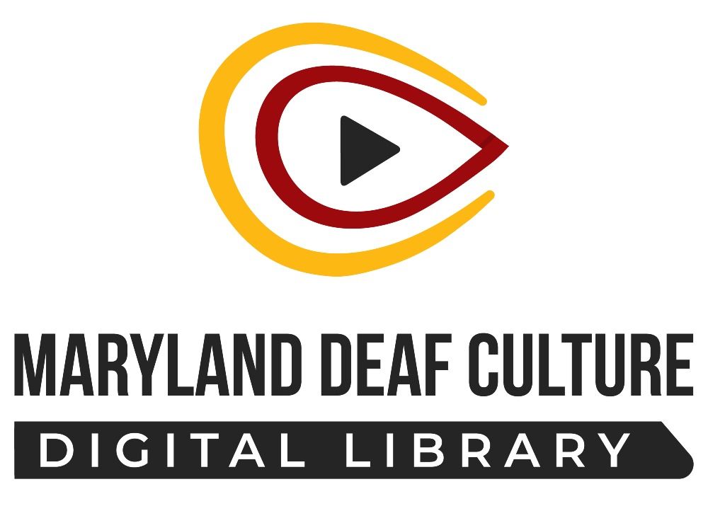 The Maryland Deaf Culture Digital Library logo.