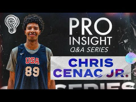 Chris Cenac, Jr. Interview | USA Basketball Junior National Team Minicamp | 10.12.24