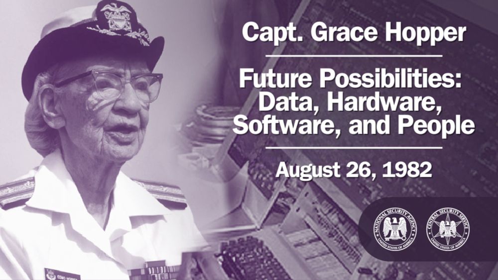 NSA releases copy of internal lecture delivered by computing giant Rear Adm. Grace Hopper