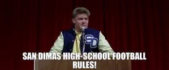 San dimas high School football rules