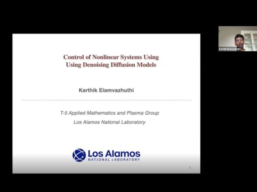 ACE AI and Data Talk Series-Dr. Karthik Elamvazhuthi