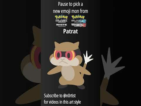 Pokemon Gen 5 Emoji Pause Challenge #shorts #pokemon