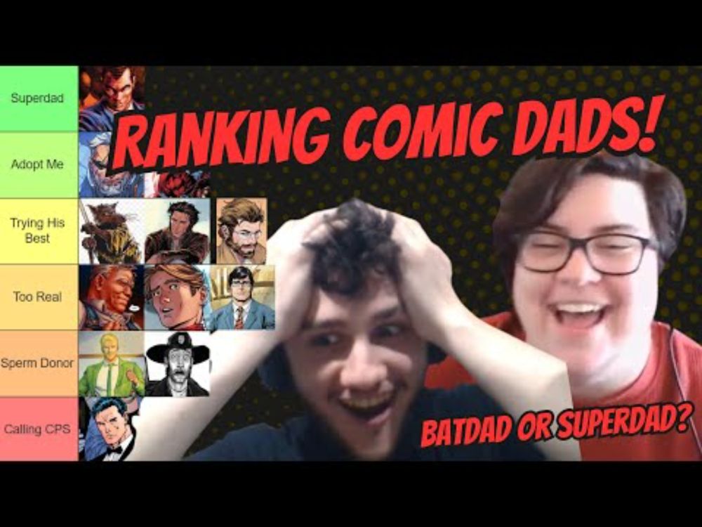 Ranking Comic Book Dads - Tier List