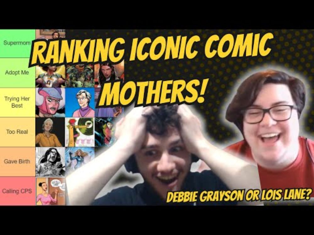 Ranking Iconic Comic Book Moms - Tier List