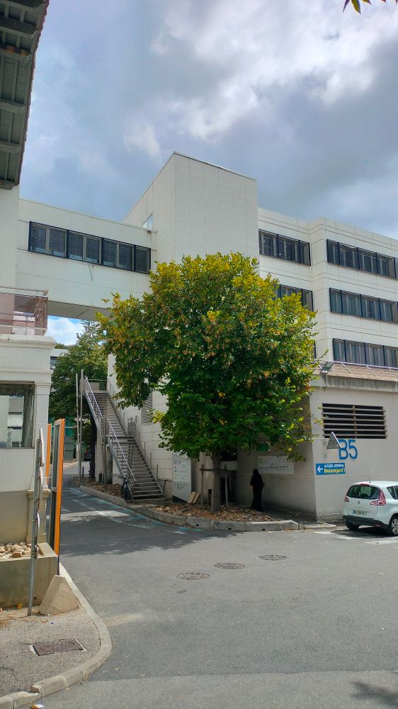 Un des bâtiments de la clinique Beauregard à Marseille 