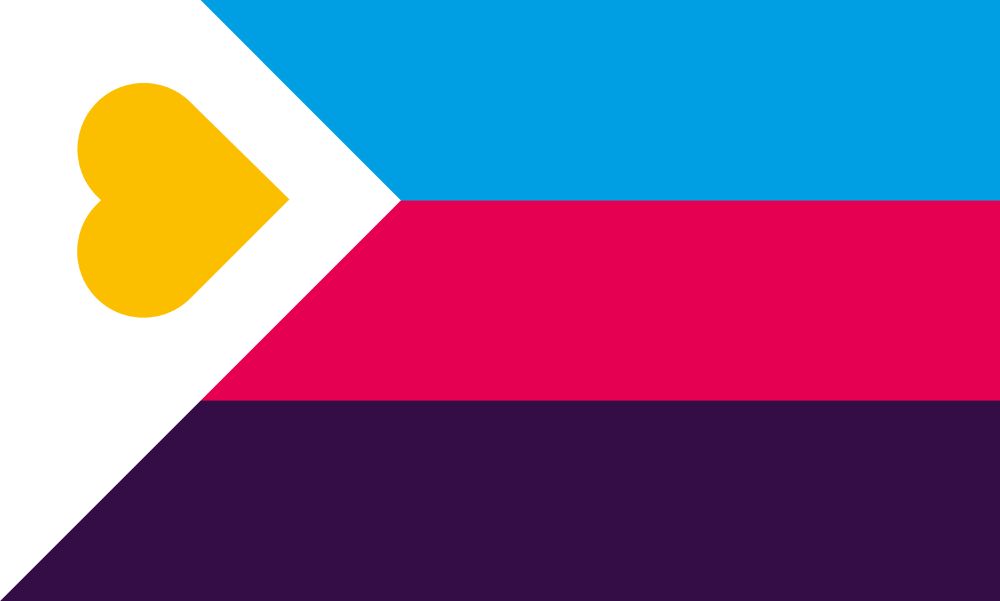 Polyamorous flag!