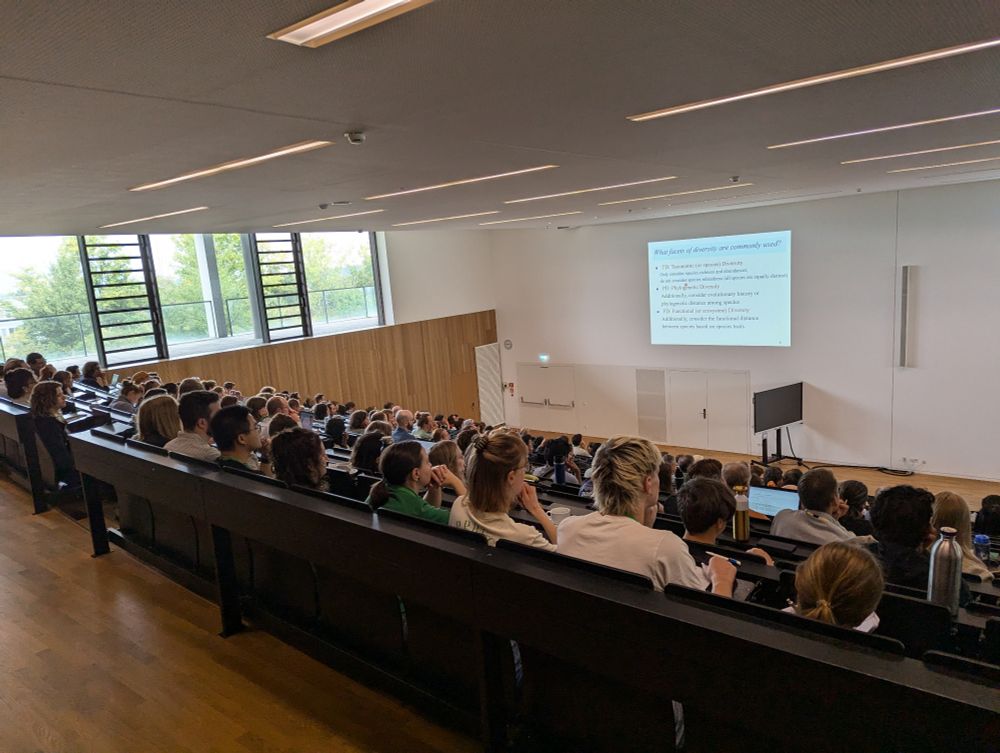 Bradler and Chao lecture, left side of room