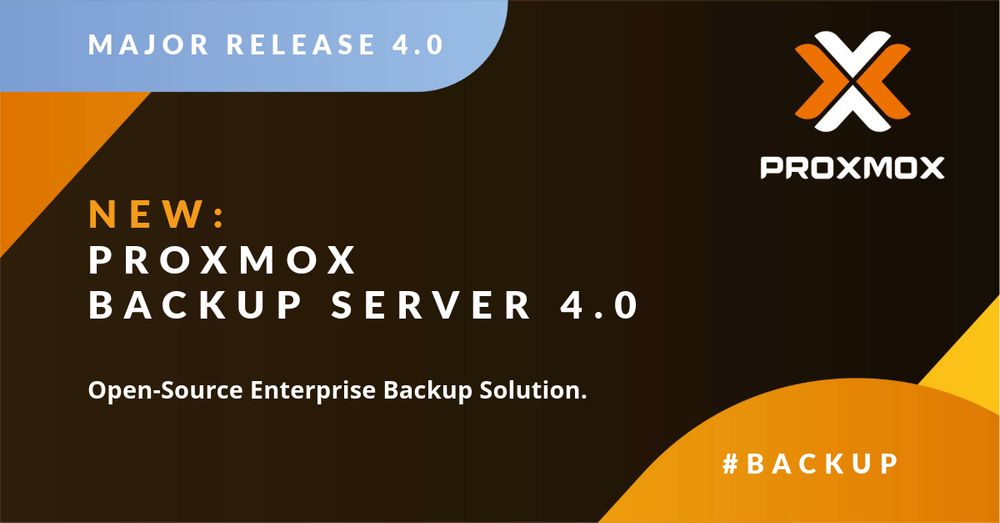 Release announcement for Proxmox Backup Server 4.0