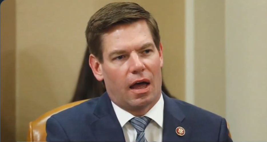 Eric Swalwell dumbfounded