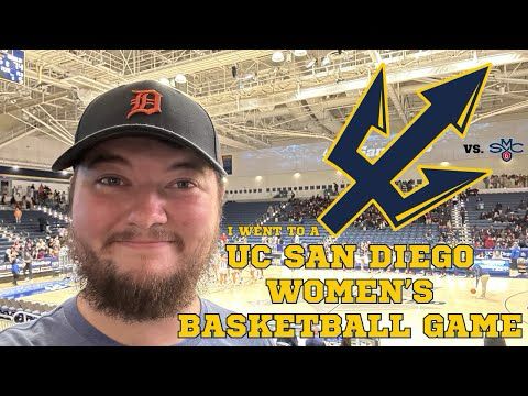 I Went to a UC SAN DIEGO WOMEN'S BASKETBALL Game!