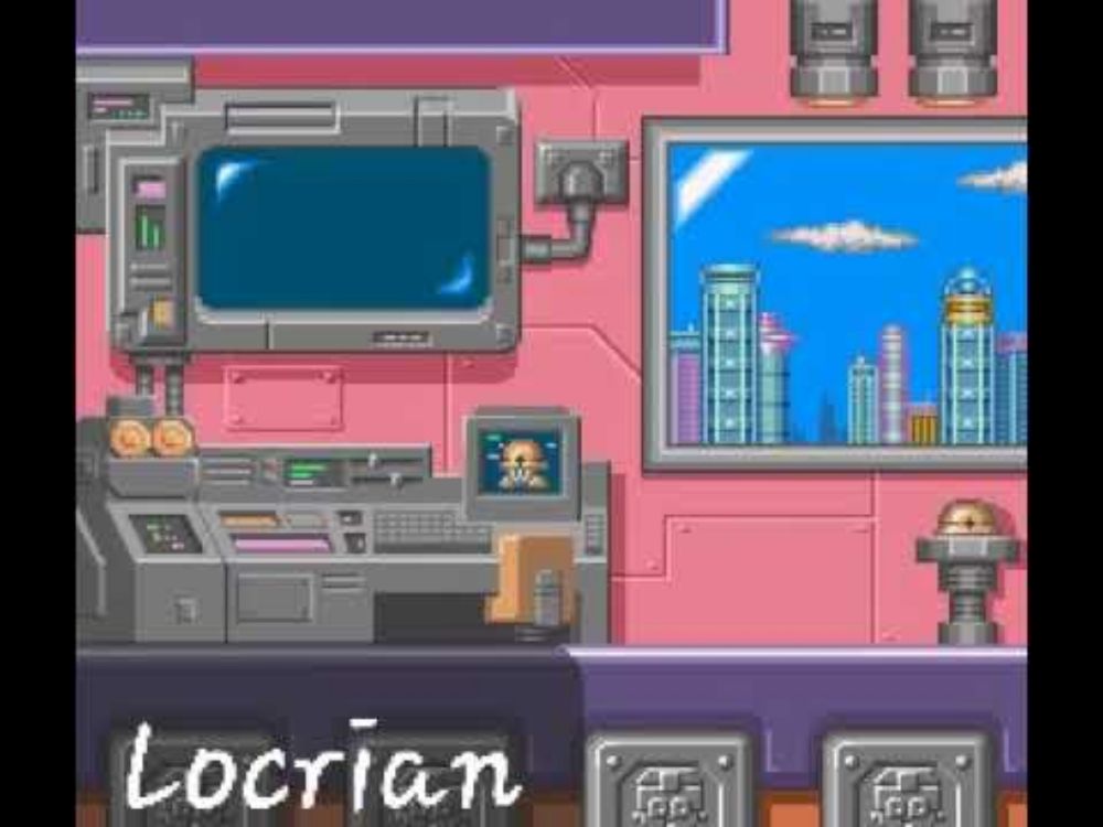 Megaman 7 - Dr. Light's lab (Locrian)